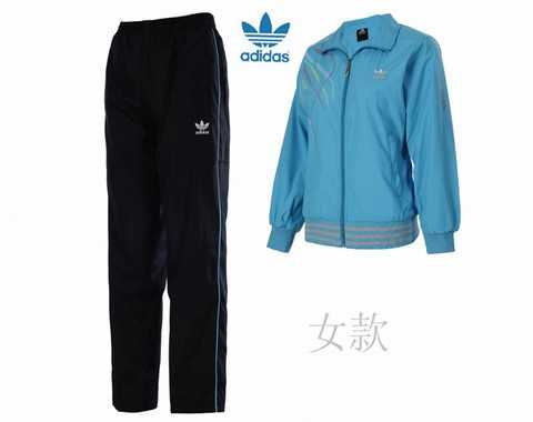 survetement adidas femme bleu turquoise